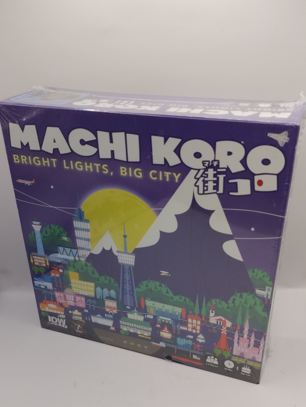 Machi Koro Bright Lights Big City Board Game 2016 RARE SEALED (Box Wear)